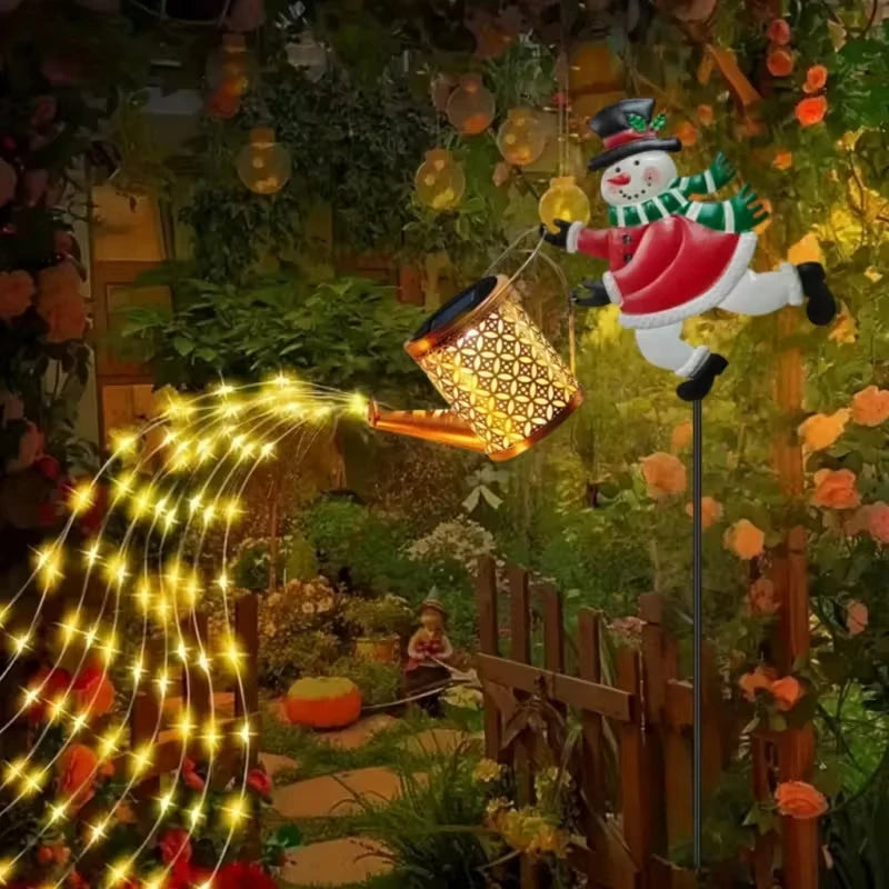 SantaGlow™ Solar Kettle Lights 🎅✨ – Magical Outdoor & Indoor Christmas Décor