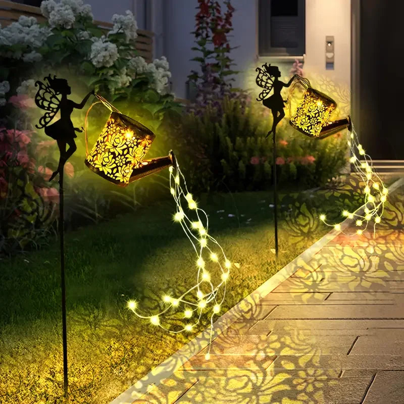 SantaGlow™ Solar Kettle Lights 🎅✨ – Magical Outdoor & Indoor Christmas Décor