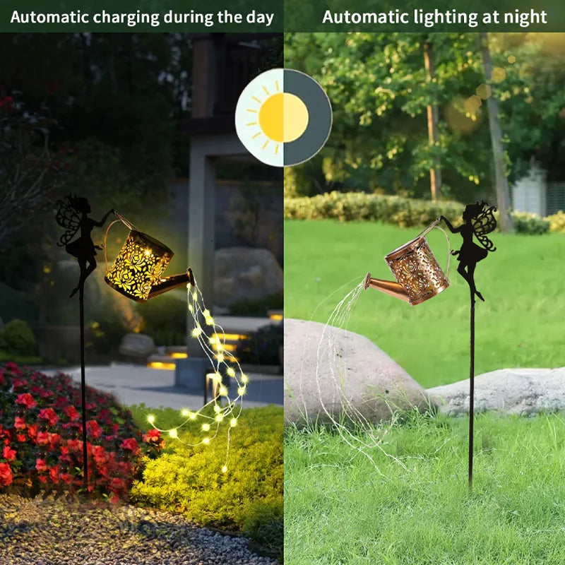 SantaGlow™ Solar Kettle Lights 🎅✨ – Magical Outdoor & Indoor Christmas Décor