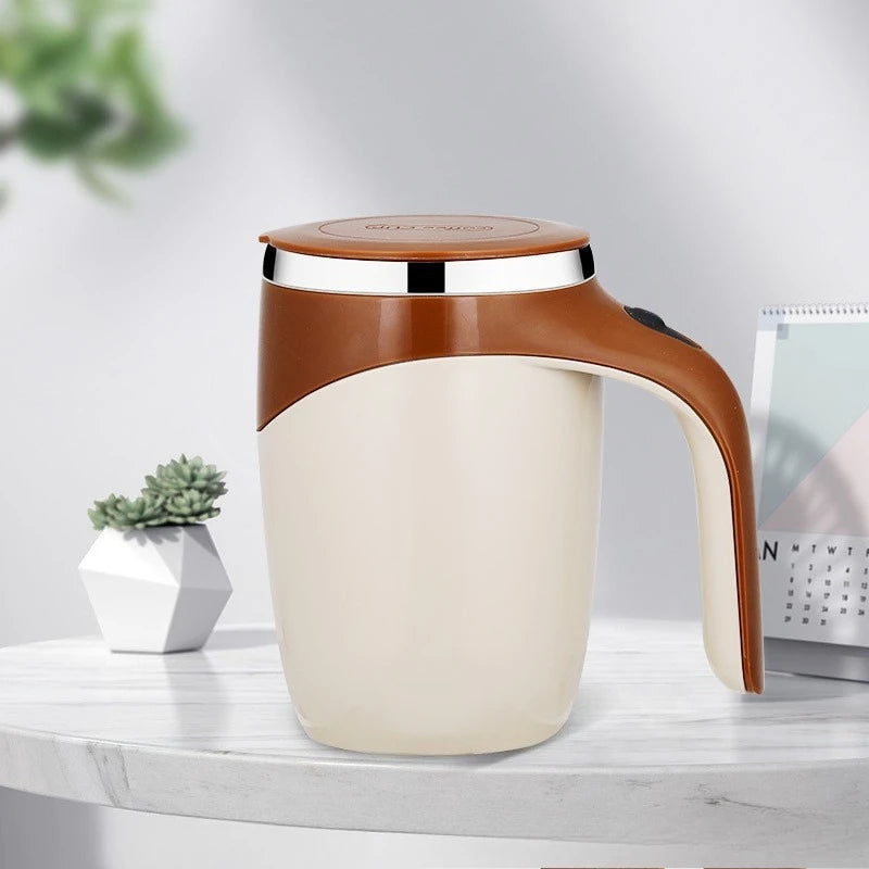 The Kinetic Auto-Stir Travel Cup | USB Rechargeable Portable Mixer