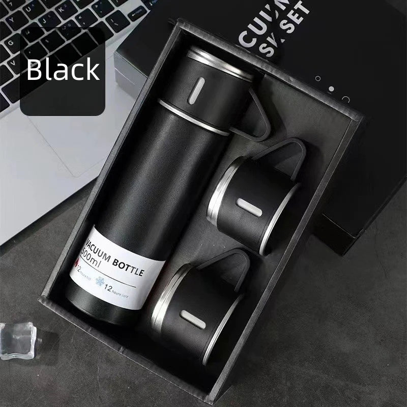 The Executive Thermos Gift Set | 500ml Vacuum Insulated Stainless Steel Bottle