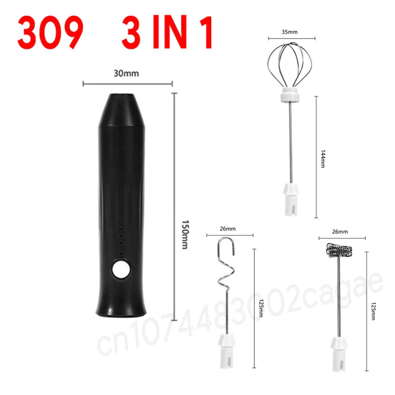 USB-C Rechargeable Milk Frother