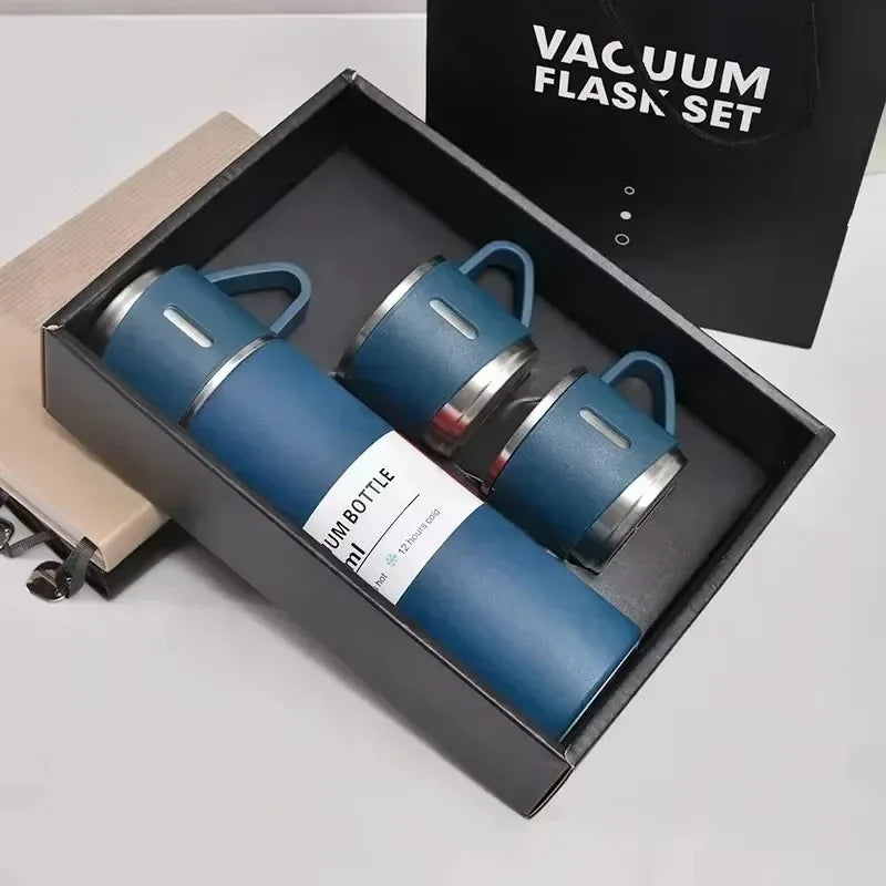 The Executive Thermos Gift Set | 500ml Vacuum Insulated Stainless Steel Bottle