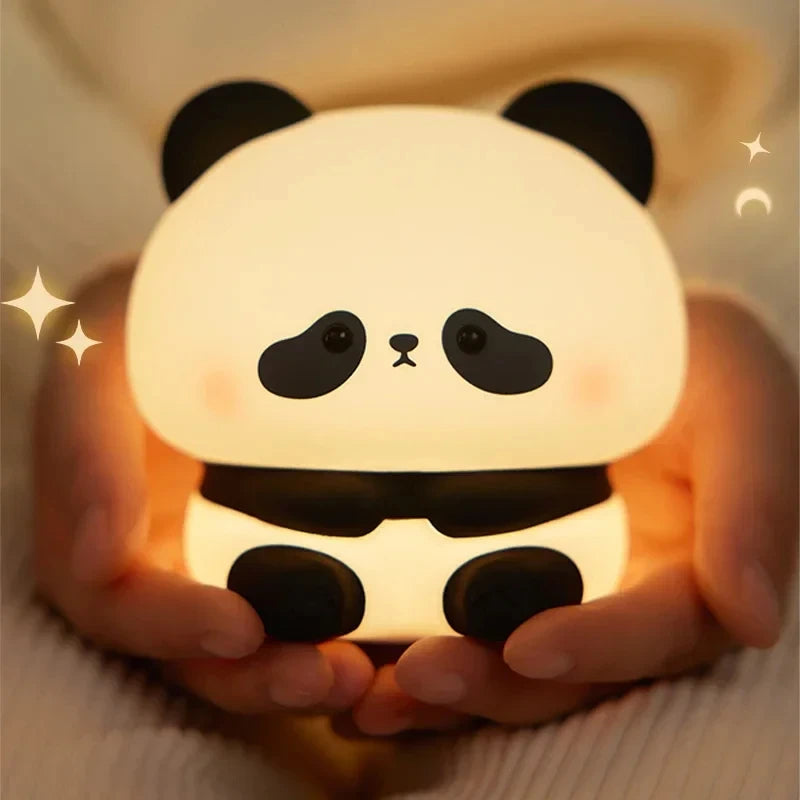 Duck LED Night Light | USB Rechargeable Silicone Lamp with Timer & Touch Sensor