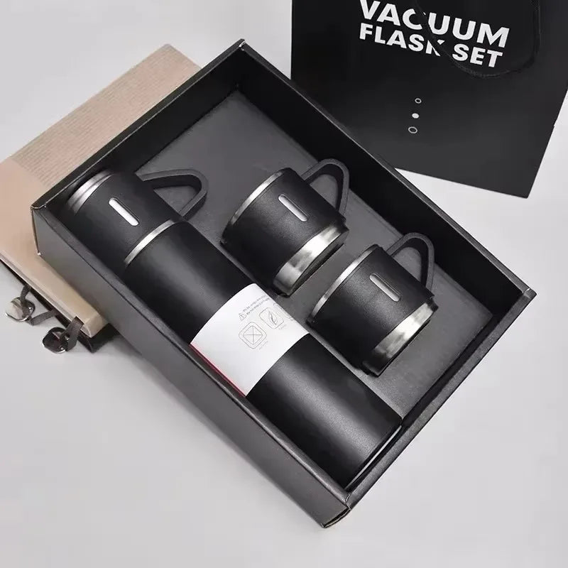 The Executive Thermos Gift Set | 500ml Vacuum Insulated Stainless Steel Bottle