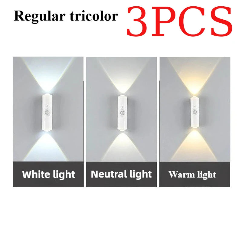 Rechargeable Motion Sensor Night Light | Magnetic RGB Wall Lamp