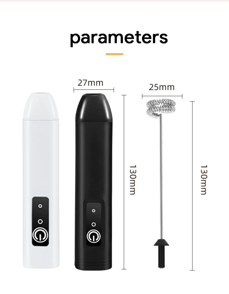 USB-C Rechargeable Milk Frother