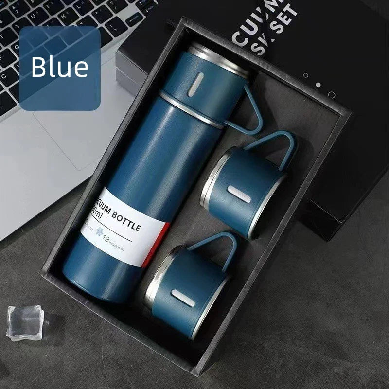 The Executive Thermos Gift Set | 500ml Vacuum Insulated Stainless Steel Bottle