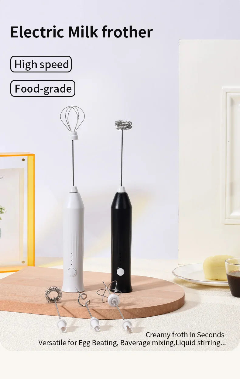 USB-C Rechargeable Milk Frother