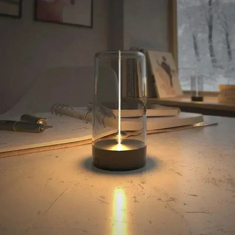 Portable Quantum Wire Ambient Magnetic Light – Type-C Rechargeable Desk & Nightstand Lamp for Bedroom, and Study
