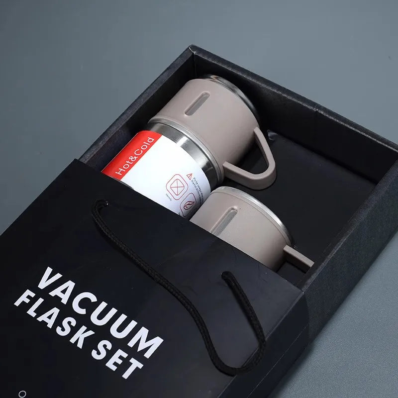 The Executive Thermos Gift Set | 500ml Vacuum Insulated Stainless Steel Bottle