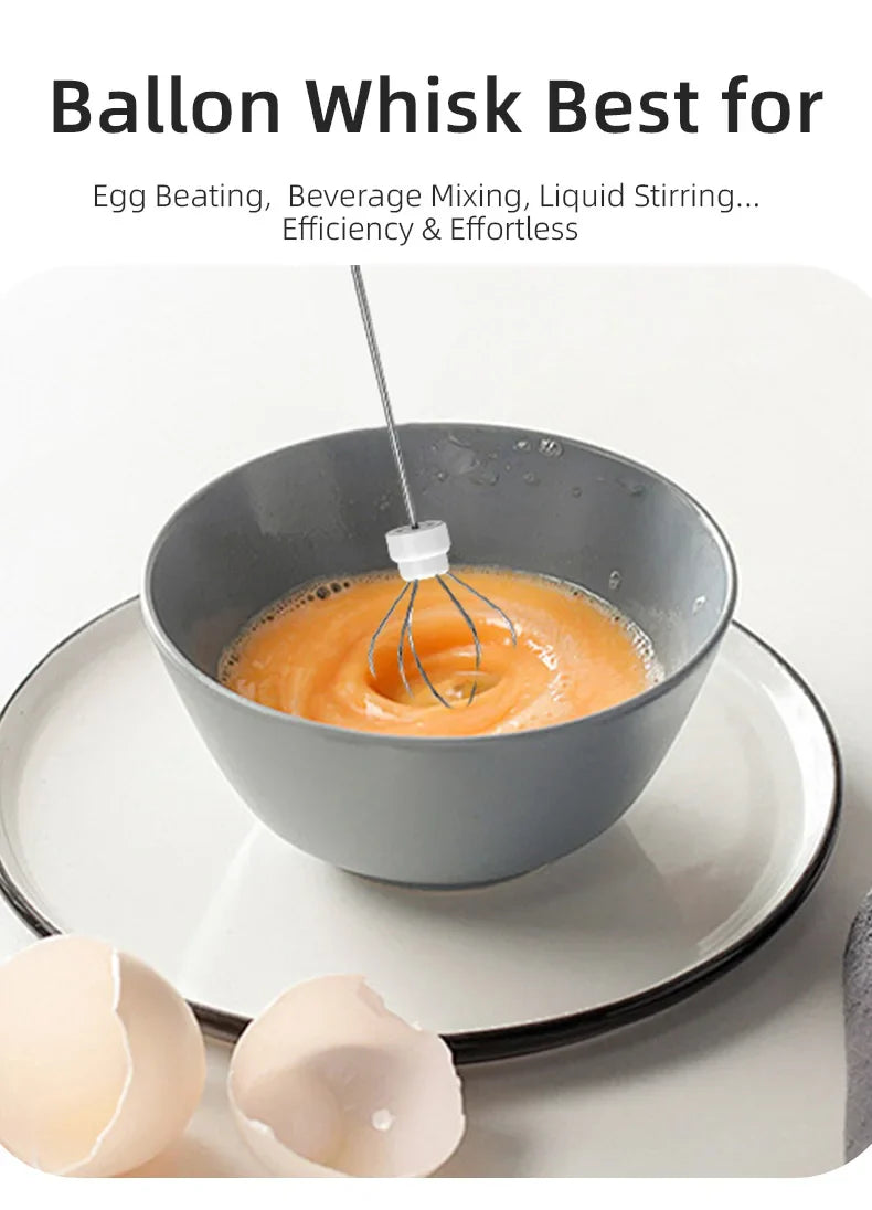 USB-C Rechargeable Milk Frother