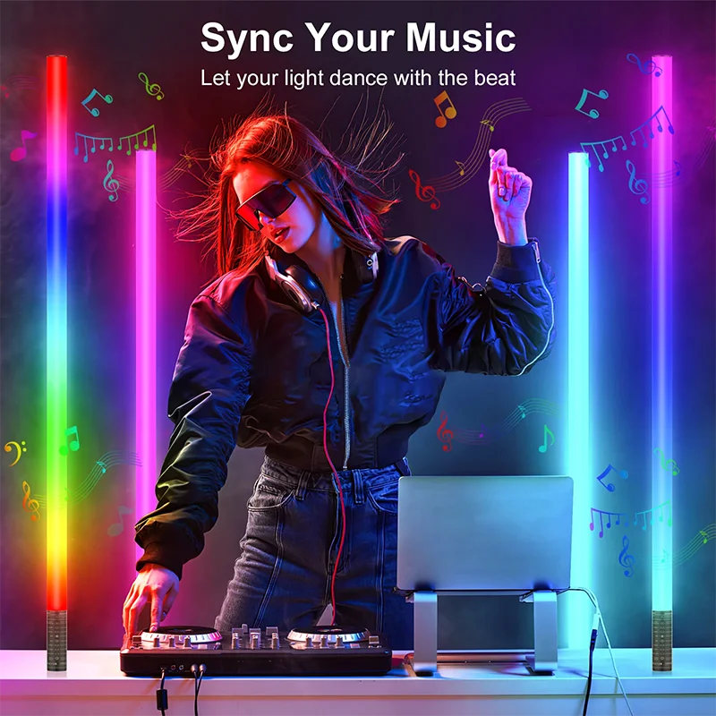 Smart RGB Corner Floor Lamp – App & Remote Control LED Mood Light for Gaming, Living Room & Bedroom