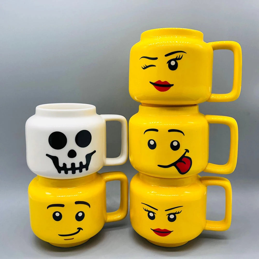 The 'Impish' Expression Mug | Cute Character Ceramic Cup
