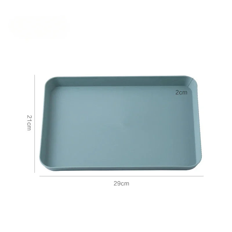 The Nordic Matte Serving Platter | Minimalist Storage & Serving Tray