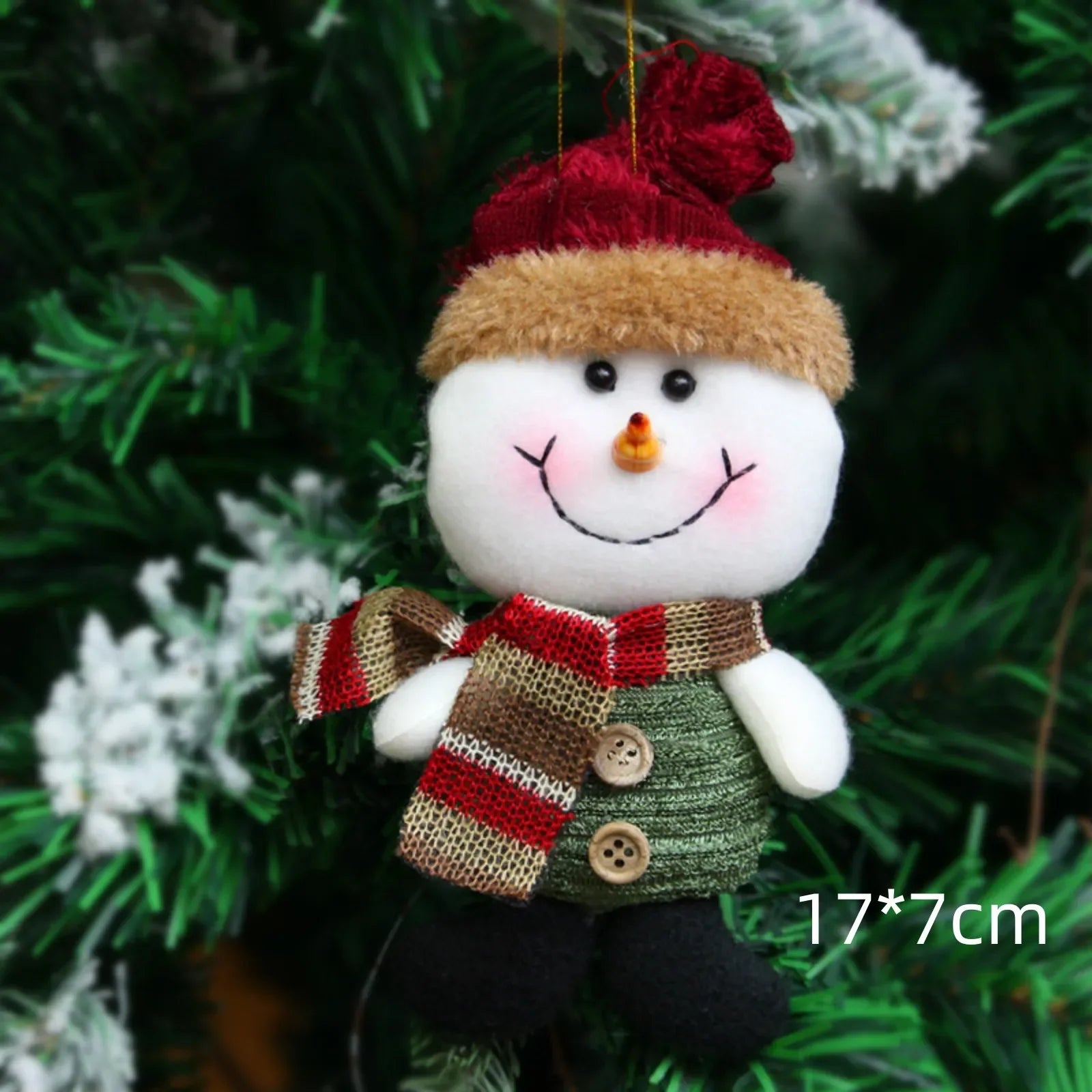 Holiday Plush Dolls – Santa, Snowman & Reindeer Soft Winter Décor for Home, Table & Mantel