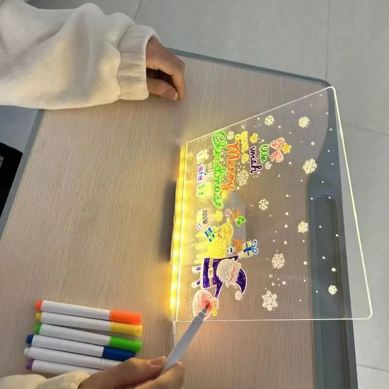 The Lumi-Note Acrylic Message Board | LED Memo Lamp