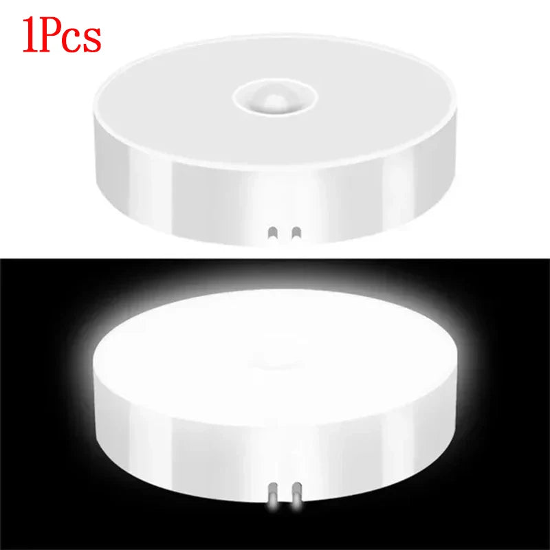 USB Rechargeable Motion Sensor LED Night Light – Wireless Lamp