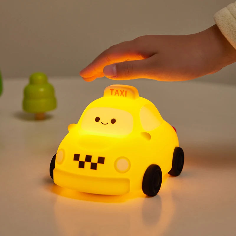 Duck LED Night Light | USB Rechargeable Silicone Lamp with Timer & Touch Sensor