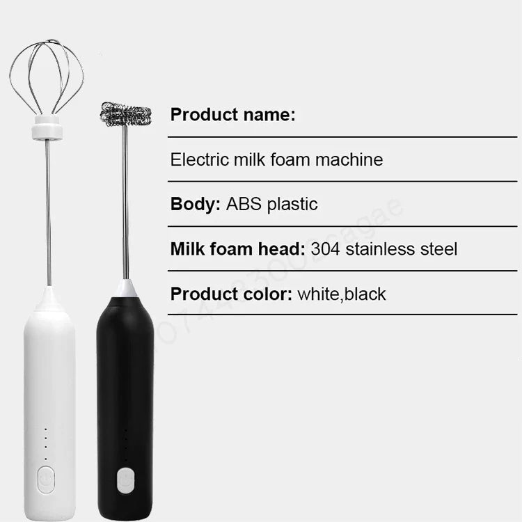 USB-C Rechargeable Milk Frother
