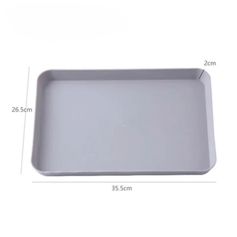 The Nordic Matte Serving Platter | Minimalist Storage & Serving Tray