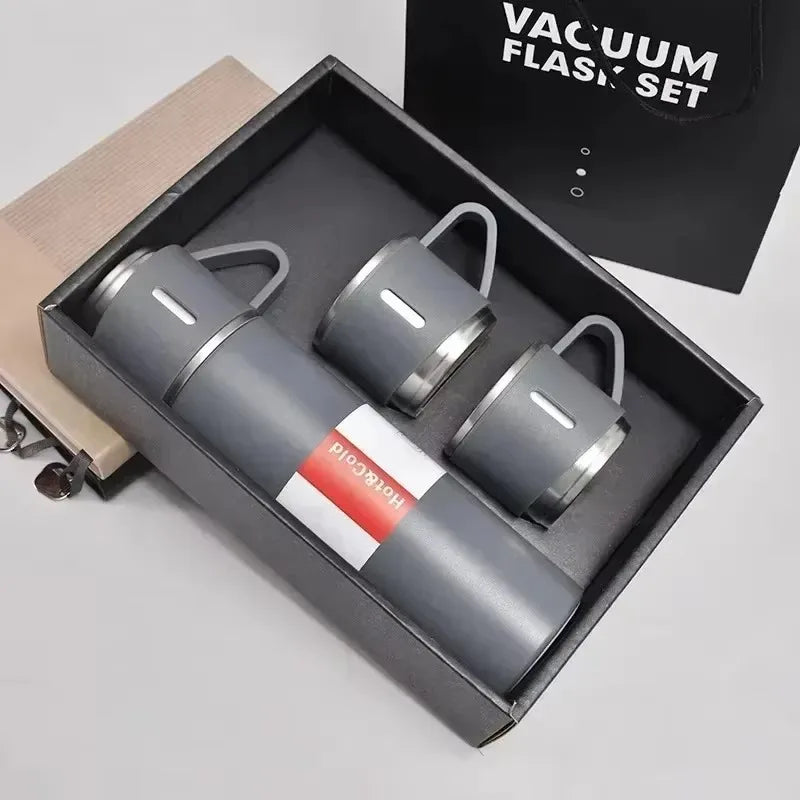 The Executive Thermos Gift Set | 500ml Vacuum Insulated Stainless Steel Bottle