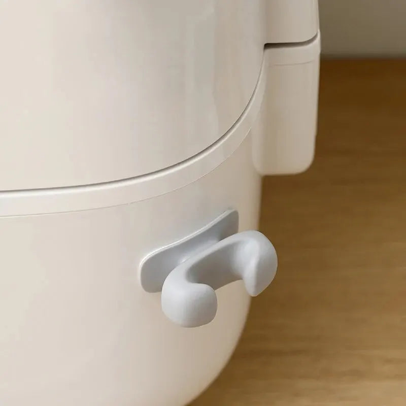 Silicone Wall-Mounted Rice Spoon Holder | Minimal Kitchen Organizer