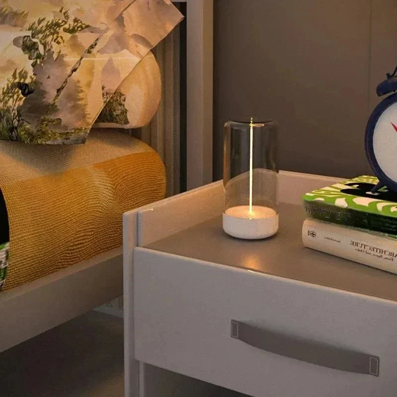 Portable Quantum Wire Ambient Magnetic Light – Type-C Rechargeable Desk & Nightstand Lamp for Bedroom, and Study