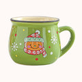 Mini Holiday Character Mug | 150ml Ceramic Espresso & Dessert Cup