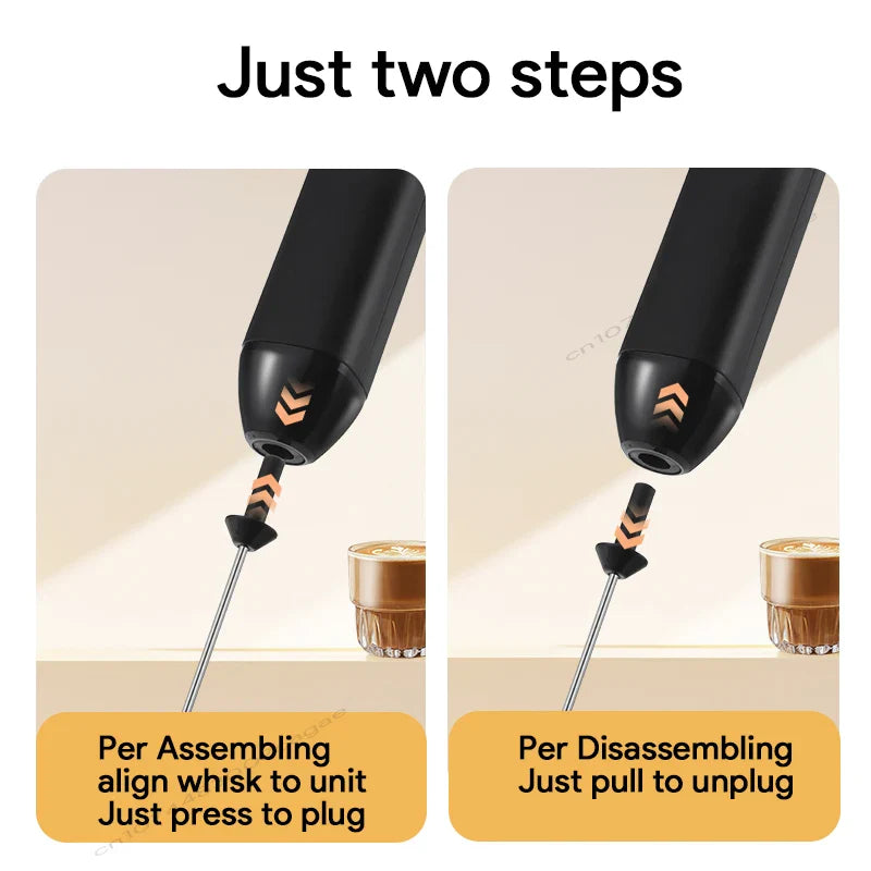 USB-C Rechargeable Milk Frother
