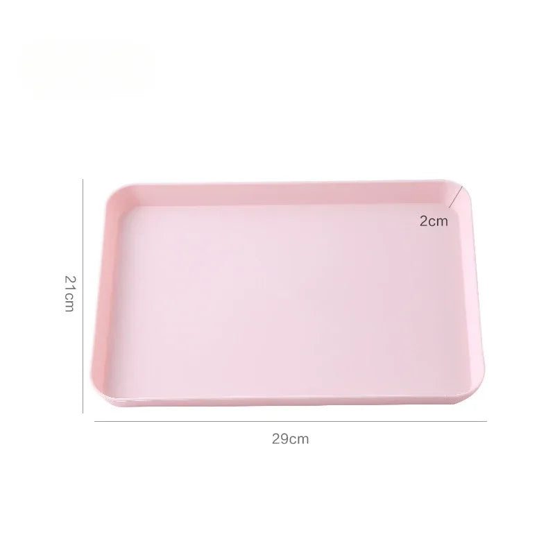 The Nordic Matte Serving Platter | Minimalist Storage & Serving Tray