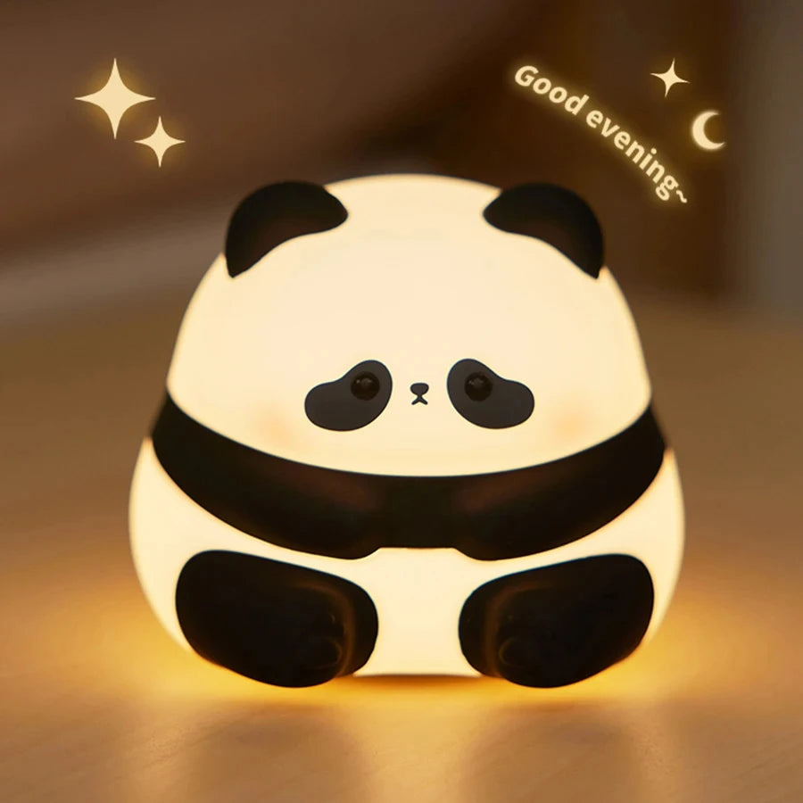 Duck LED Night Light | USB Rechargeable Silicone Lamp with Timer & Touch Sensor
