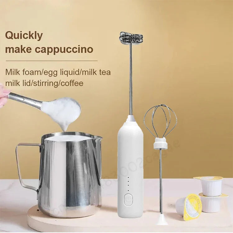 USB-C Rechargeable Milk Frother