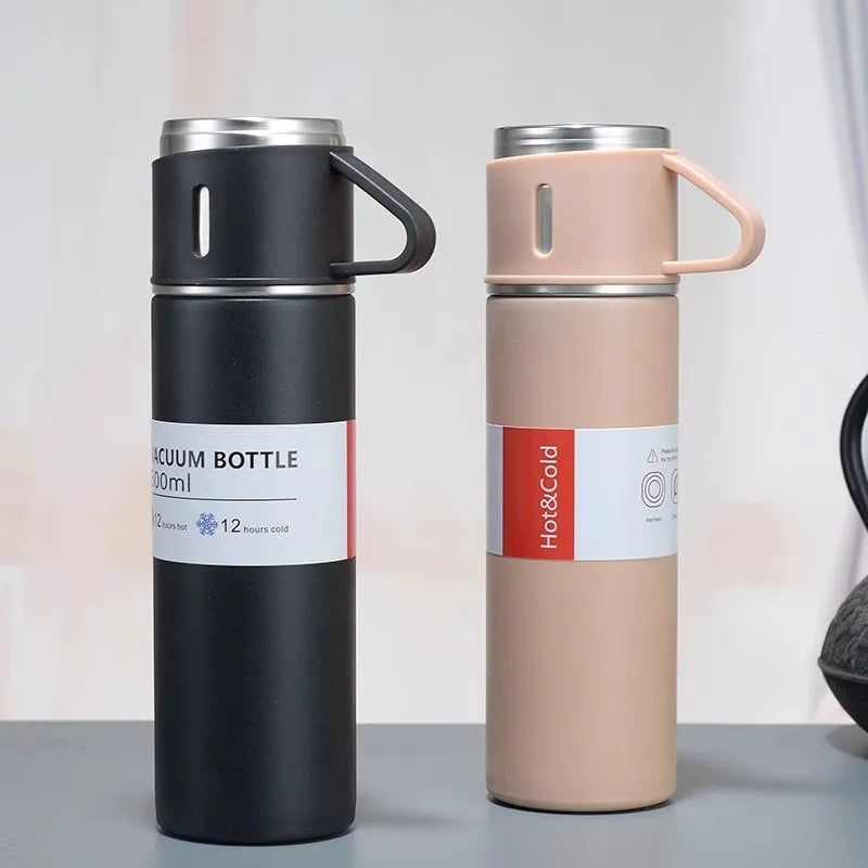 The Executive Thermos Gift Set | 500ml Vacuum Insulated Stainless Steel Bottle
